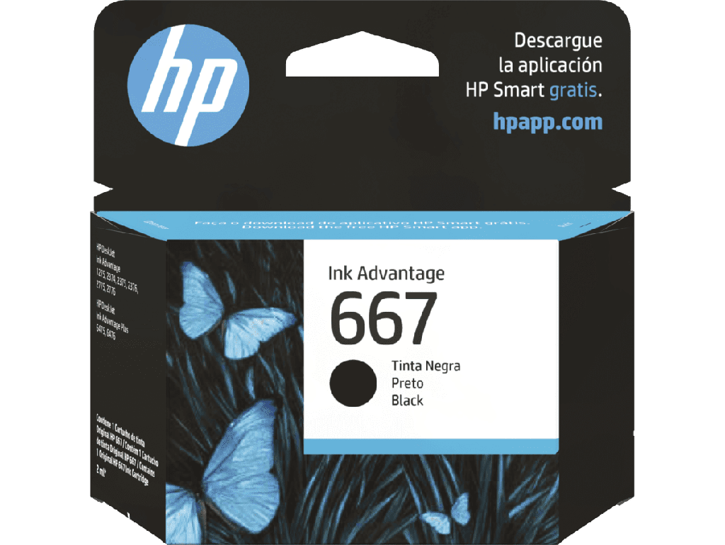 INK - HP 667 black