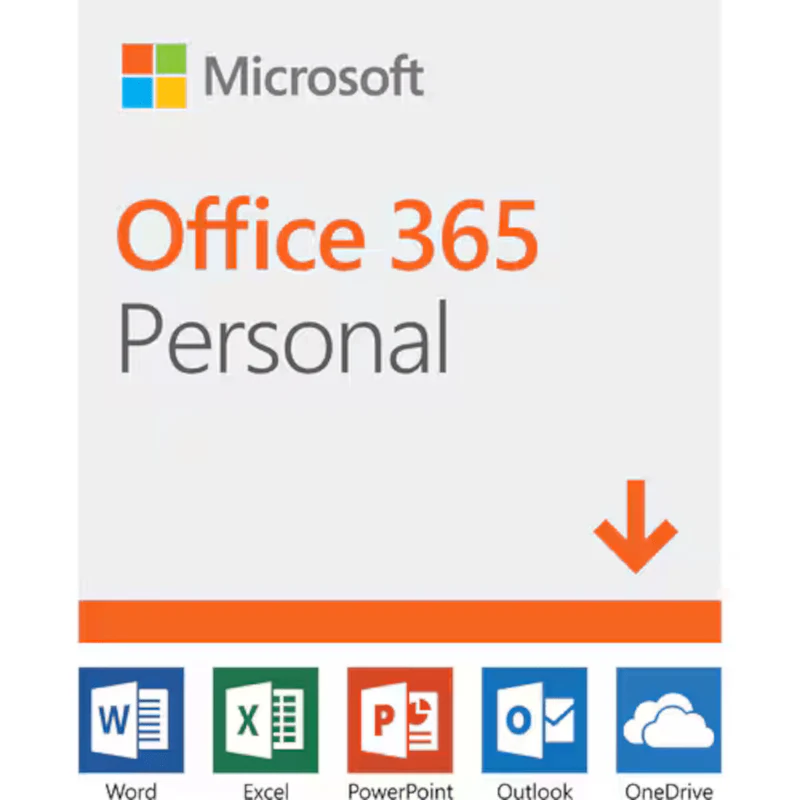 [BA-182] Microsoft Office 365 Personal - Subscription License - 1 PC/Mac, 1 Person - 12 Month - Non-commercial - Available via Electronic - Handheld, Mac, PC