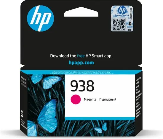 [4S6X6PL] HP 938 Magenta ink cartridge