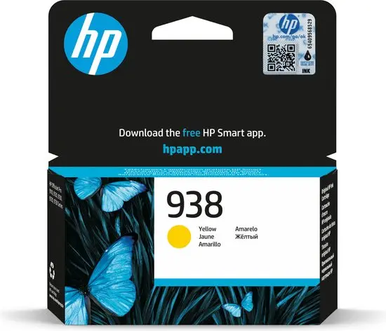 HP 938 Yellow Ink Cartridge