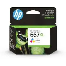 [BA-008] HP ink 667 color XL